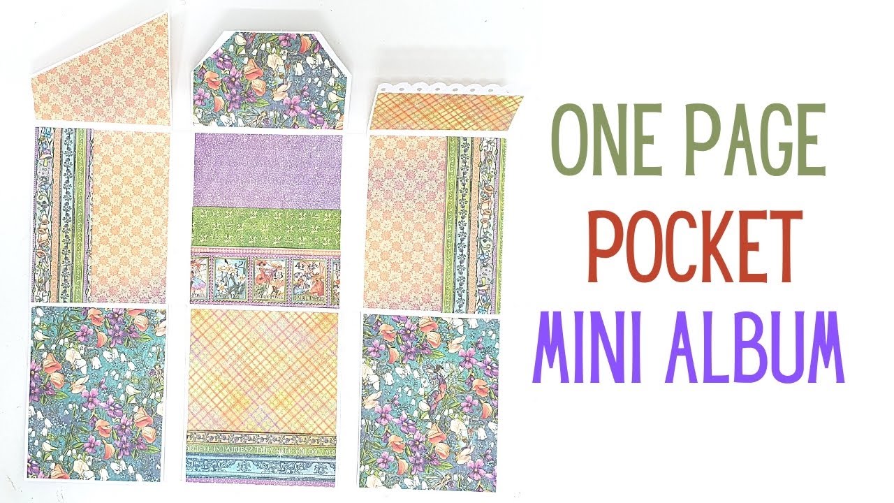 Video thumbnail for One Page Pocket Mini Album