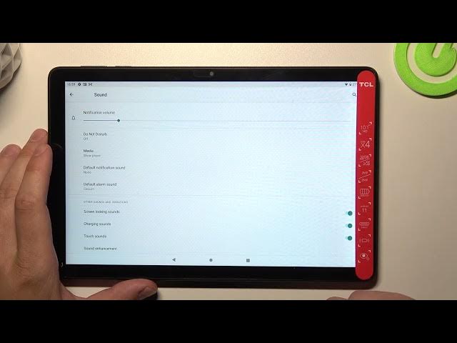 Video thumbnail for TCL Tab 10 - How To Enable/Disable Touch Sound