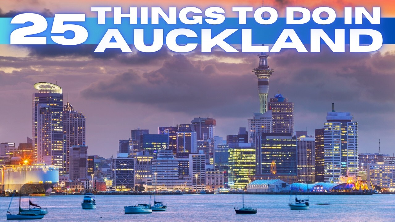 Video thumbnail for Best Things To Do in Auckland New Zealand 2026 4K