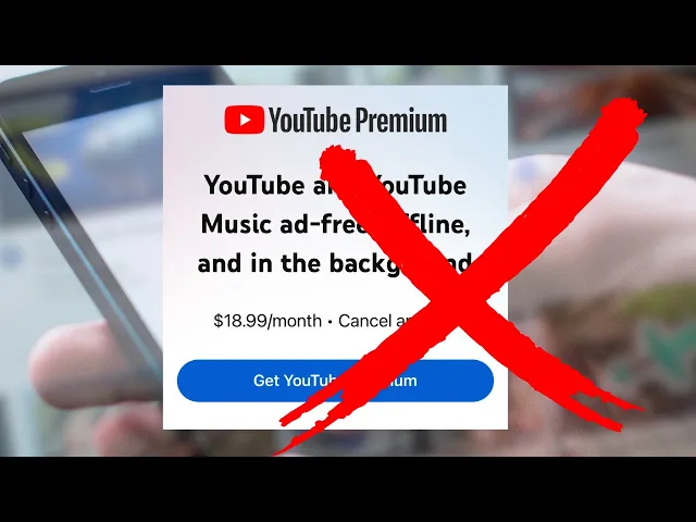 Video thumbnail for Stop Paying $18.99/Month for YouTube Premium! Here's What to Do Instead