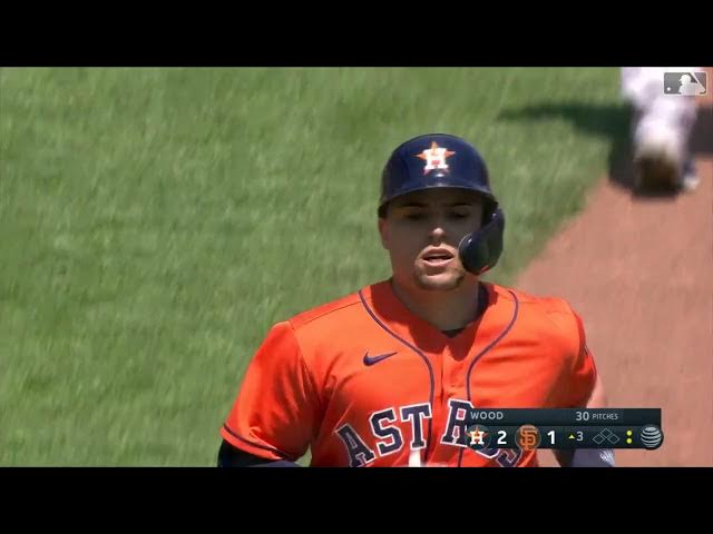 Video thumbnail for Aledmys Díaz belts 2 Home Runs in One Game 7/31/21