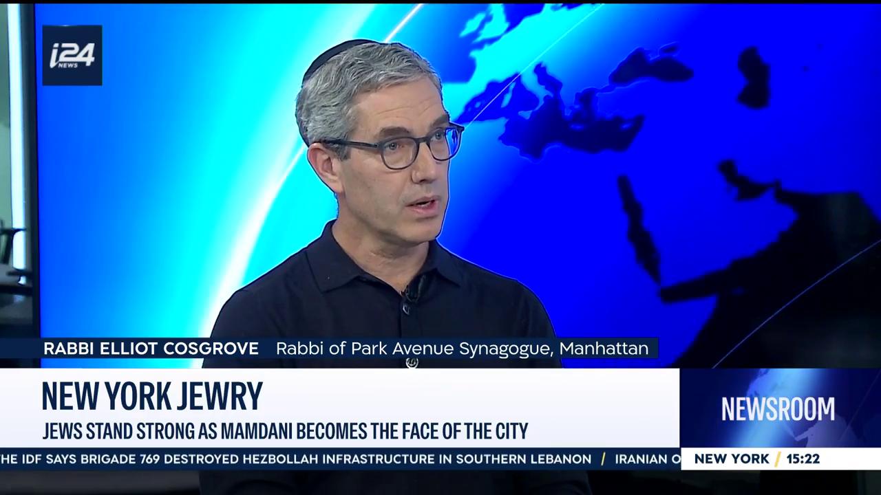 Video thumbnail for New York Jewry: Jews stand strong as Mamdani becomes the face of the city