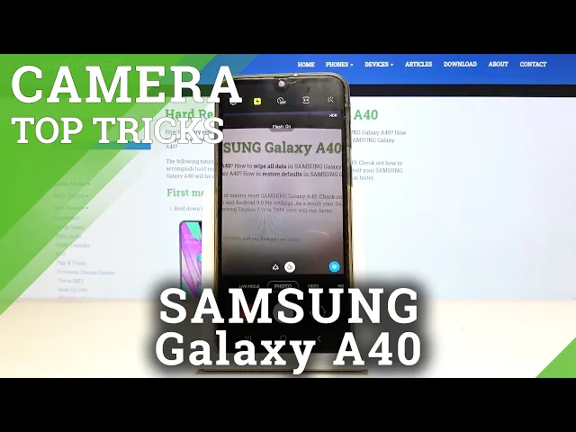 Video thumbnail for Camera Top Tricks in SAMSUNG Galaxy A40 – Hidden Camera Options