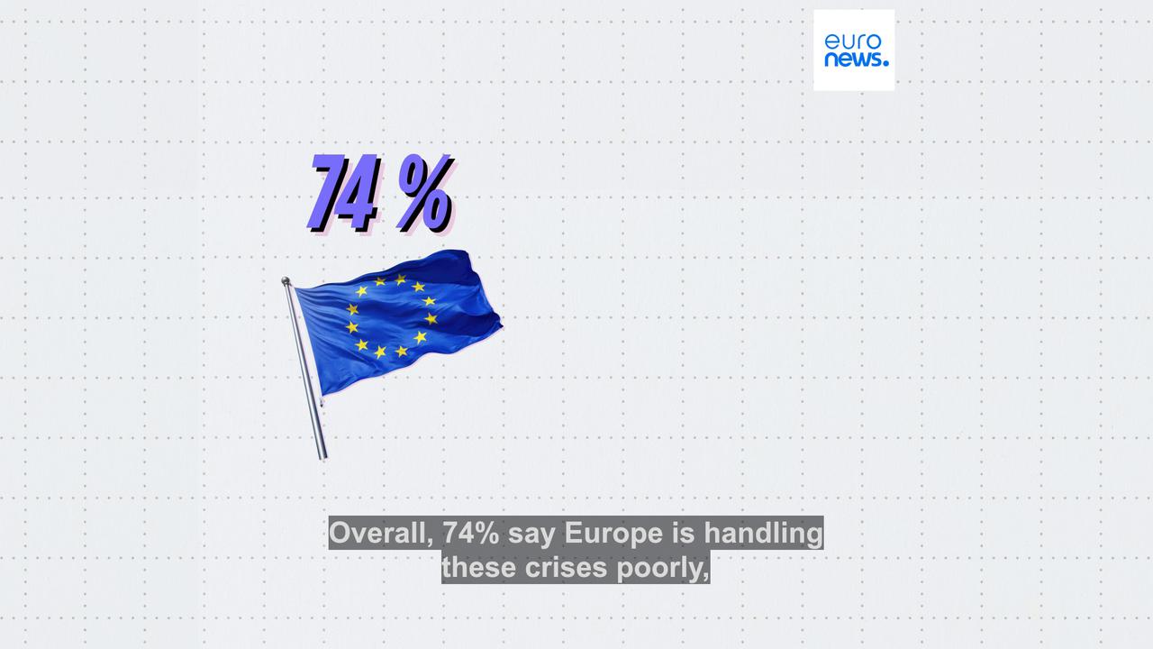 Video thumbnail for Europeans still believe in the European dream. They just don't think it's within reach, study finds