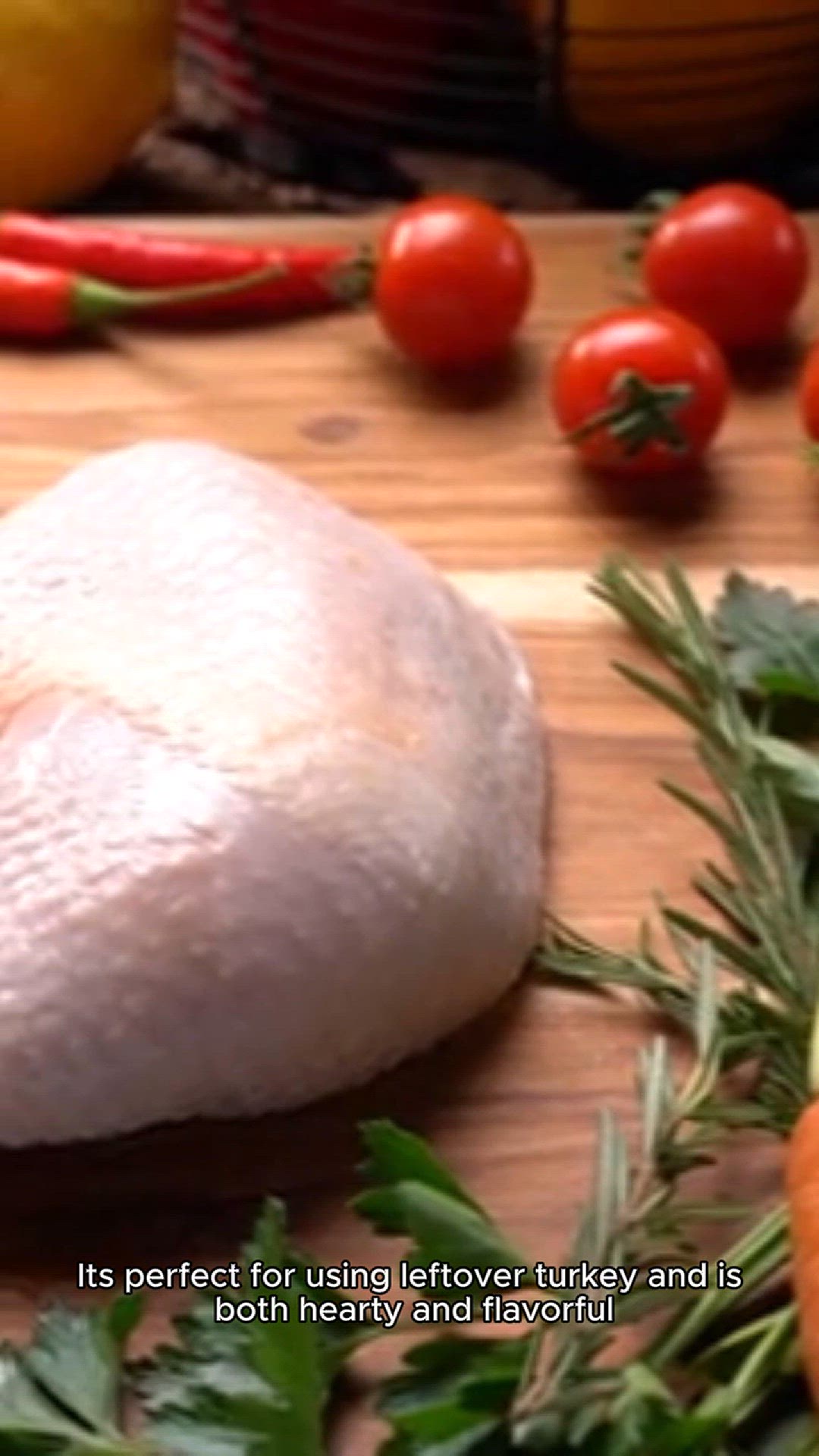 Video thumbnail for turkey soup and rice recipe