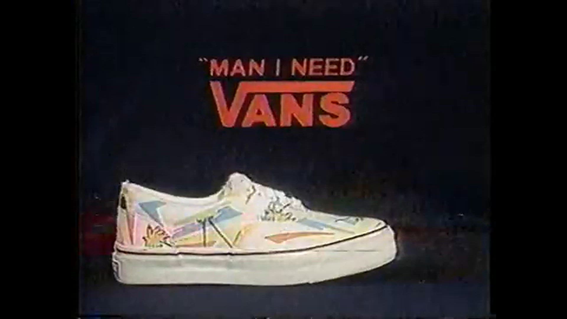 'Video thumbnail for 80s Vans TV Commercial'