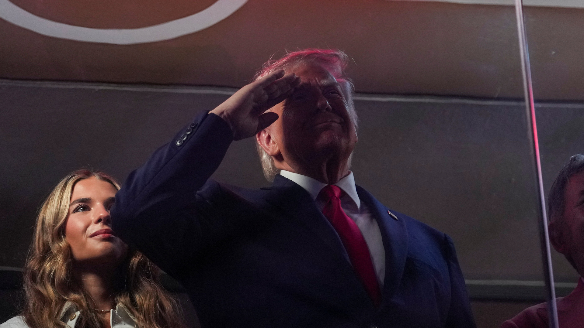 Video thumbnail for New York City crowd boos US President Donald Trump at NBA playoff game