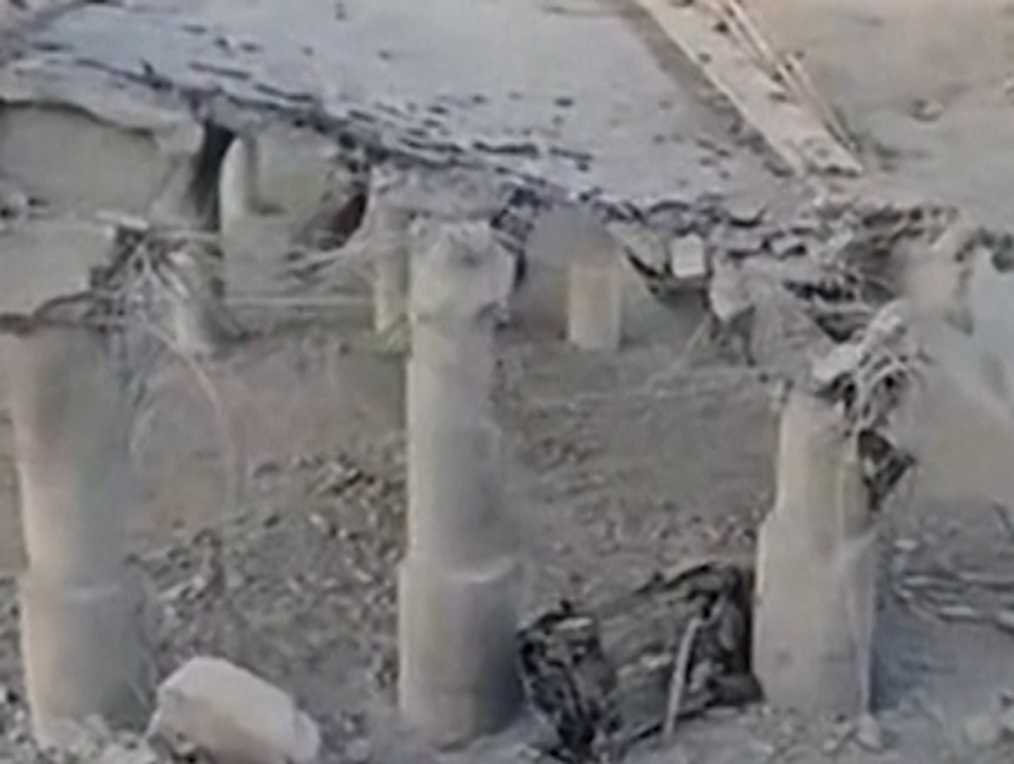 Video thumbnail for Damage visible at Iran bridges and water plant after US attacks