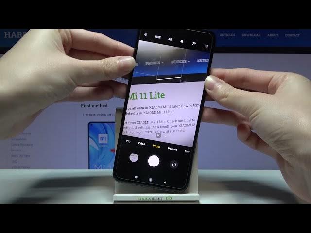 Video thumbnail for How to Turn On / Turn Off the Camera Leveler Function on the XIAOMI Mi 11 Lite
