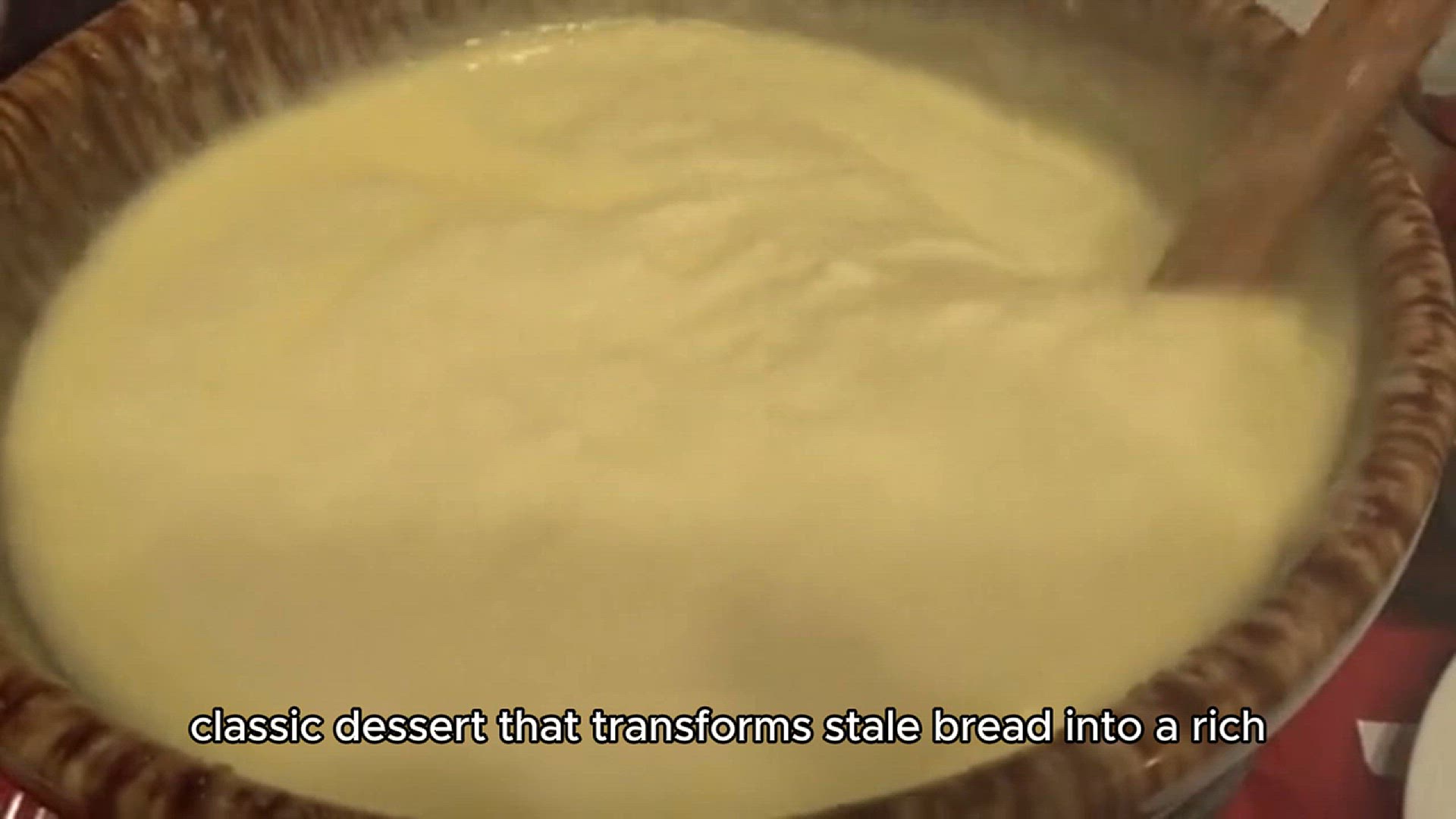 Video thumbnail for Classic Bread Pudding Recipe