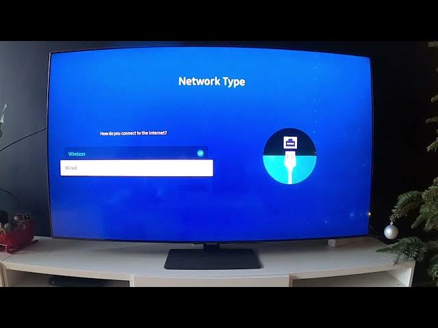 Video thumbnail for How to Connect to Internet on Samsung TV Q80A - Wired and Wireless Connection