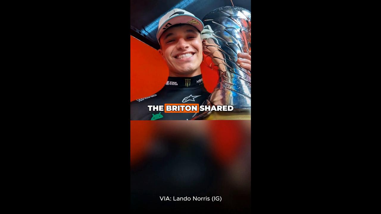 'Video thumbnail for Lando Norris' girlfriend Margarida Corceiro reacts to the driver's Brazilian GP winning post ⭐'