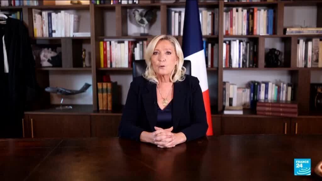 Video thumbnail for French far right seeks to capitalise on protests with calls for law and order
