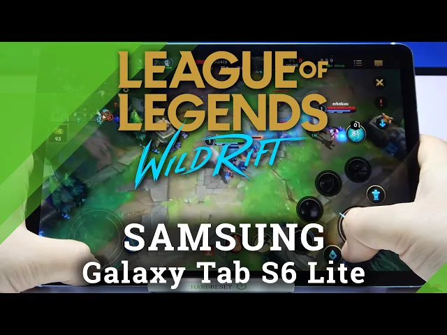 Video thumbnail for League of Legends: Wild Rift on SAMSUNG Galaxy Tab S6 Lite - Gameplay