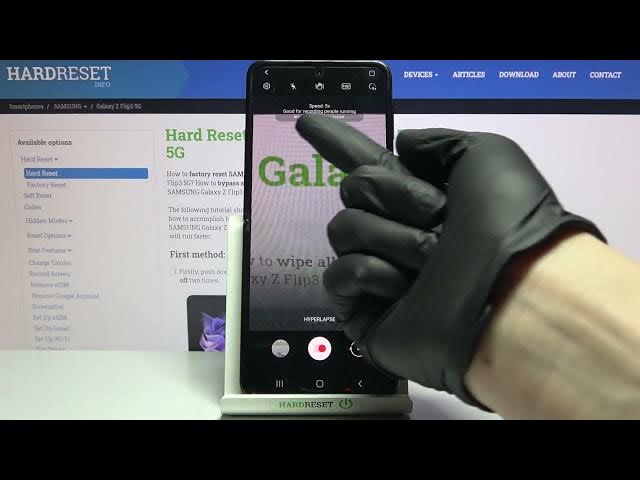 Video thumbnail for How to Change the Camera Hyperlapse Speed on Samsung Galaxy Z Flip3