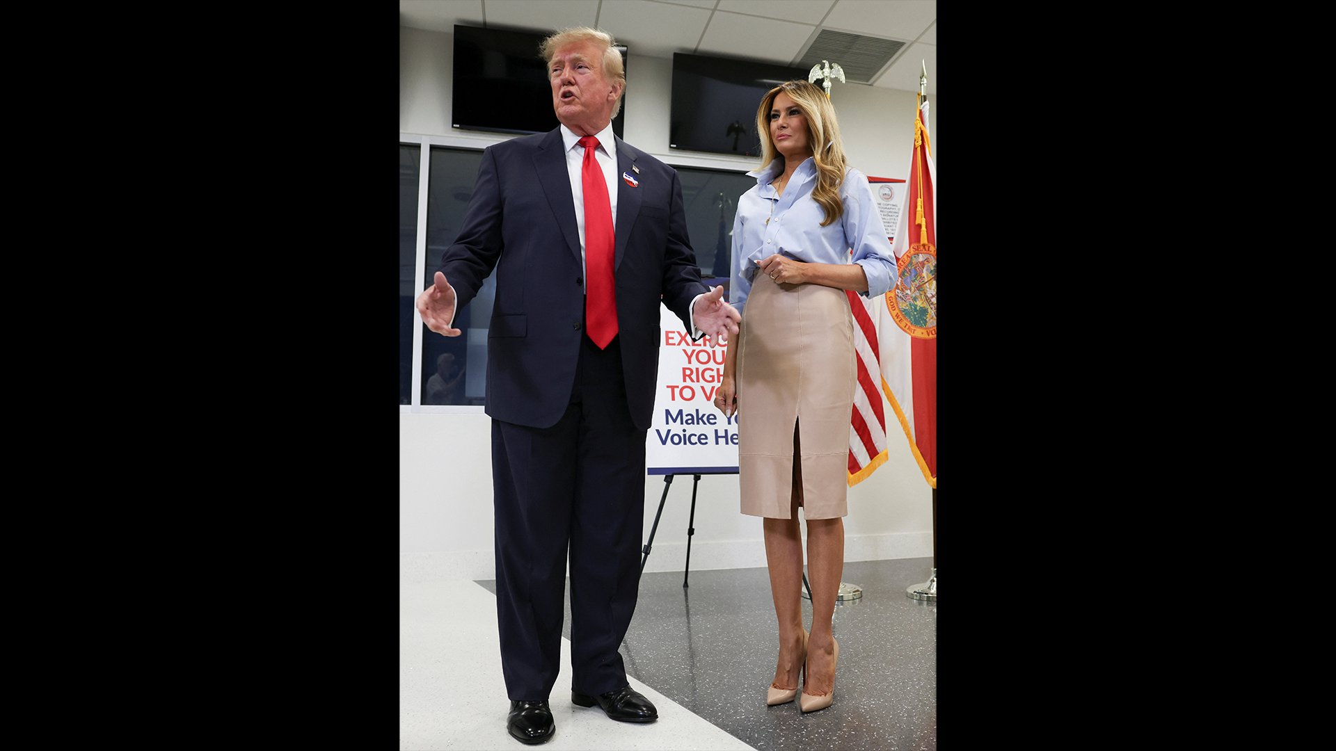 Video thumbnail for Trump lauds Melania over Russia-Ukraine localised ceasefire deal