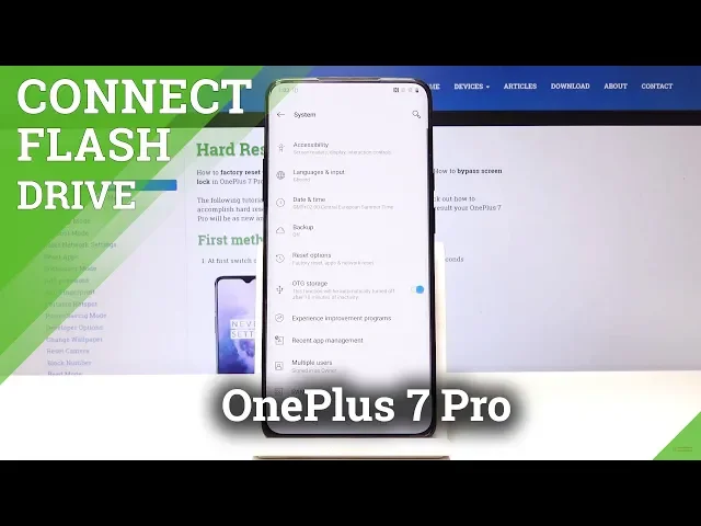 Video thumbnail for How to Enable OTG Connection in OnePlus 7 Pro - On The Go Connection