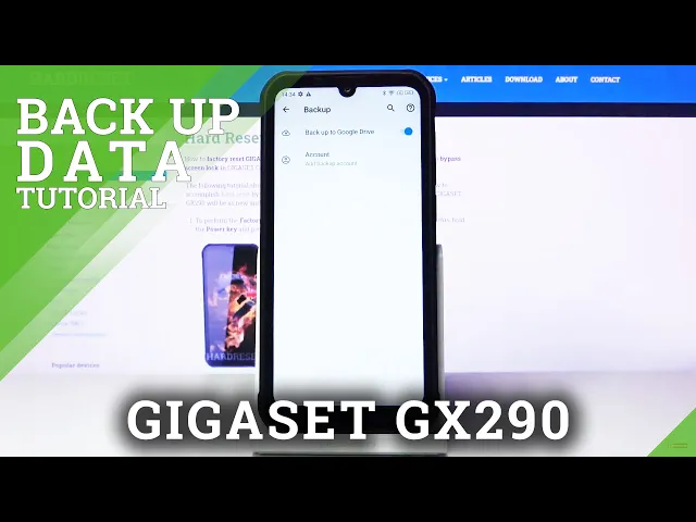 Video thumbnail for How Add Google Backup Account in GIGASET GX290 – Backup Files