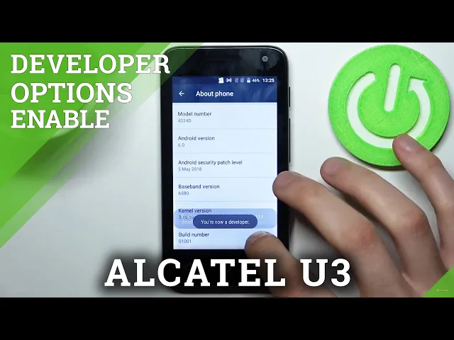 Video thumbnail for How to Enter Developer Options in ALCATEL U3 – Find Developer Options