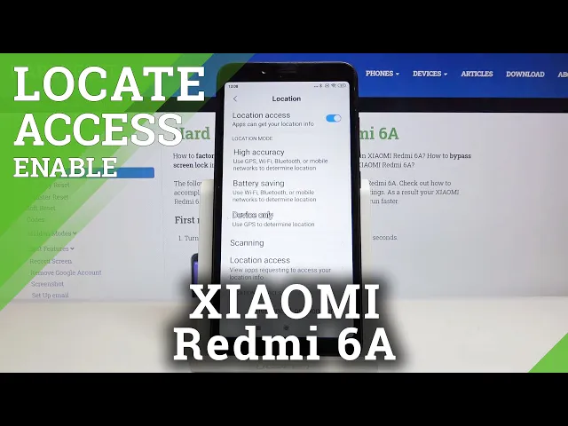 Video thumbnail for How to Turn Off/ On Device Location in XIAOMI REDMI 6A – Location Settings