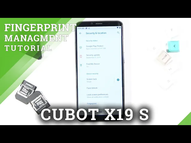 Video thumbnail for How to Add Fingerprint in CUBOT X19 S – Set Up Fingerprint