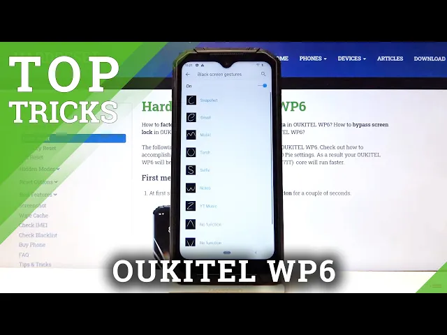 Video thumbnail for Top Tricks on OUKITEL WP6 – Best Features