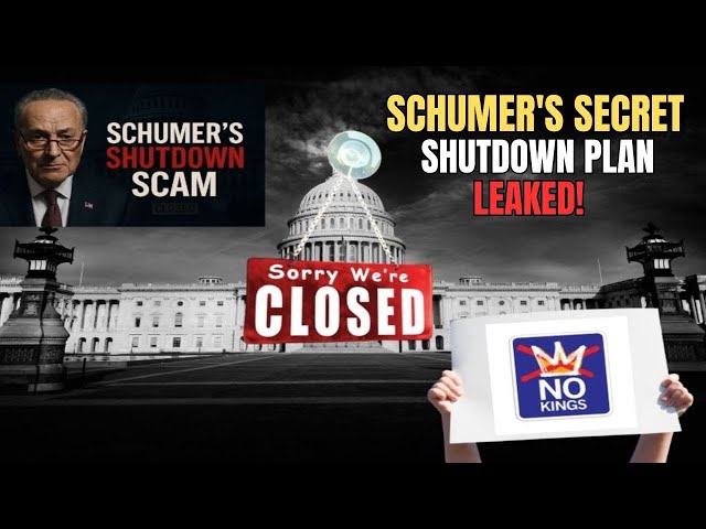Video thumbnail for Chuck Schumer’s STUPID Shutdown Strategy Was Leaked