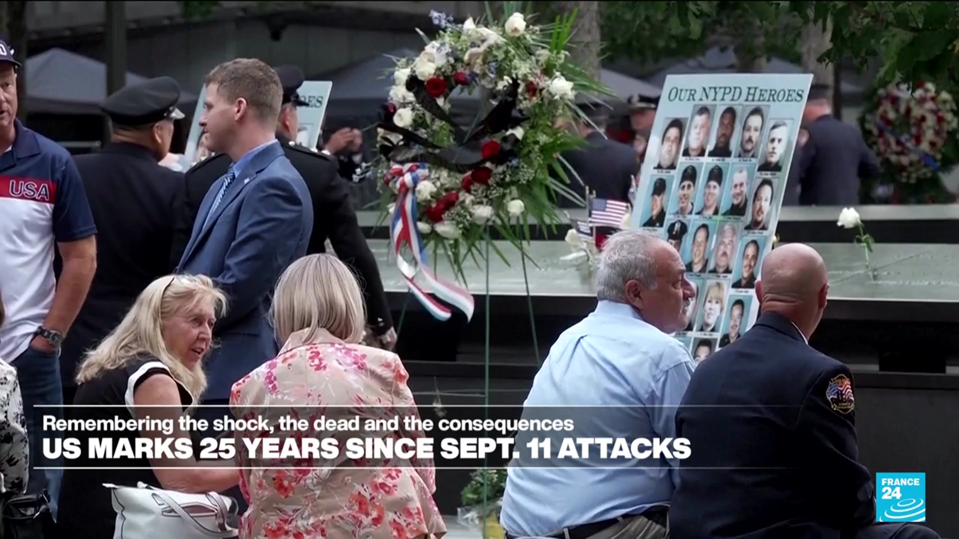 Video thumbnail for ‘We did what we had to do’: 25 years on, 9/11 first responder reflects on duty, survival and family