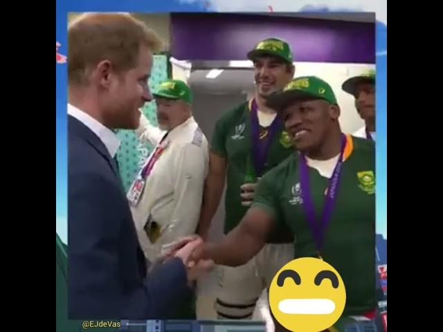 Video thumbnail for Faf du Plessis & Prince Harry funny video
