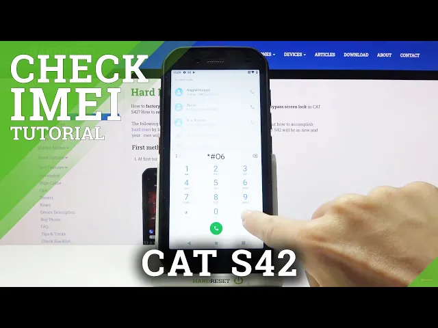Video thumbnail for How to Find IMEI and Serial Number in CAT S42 – Locate IMEI and Serial Number