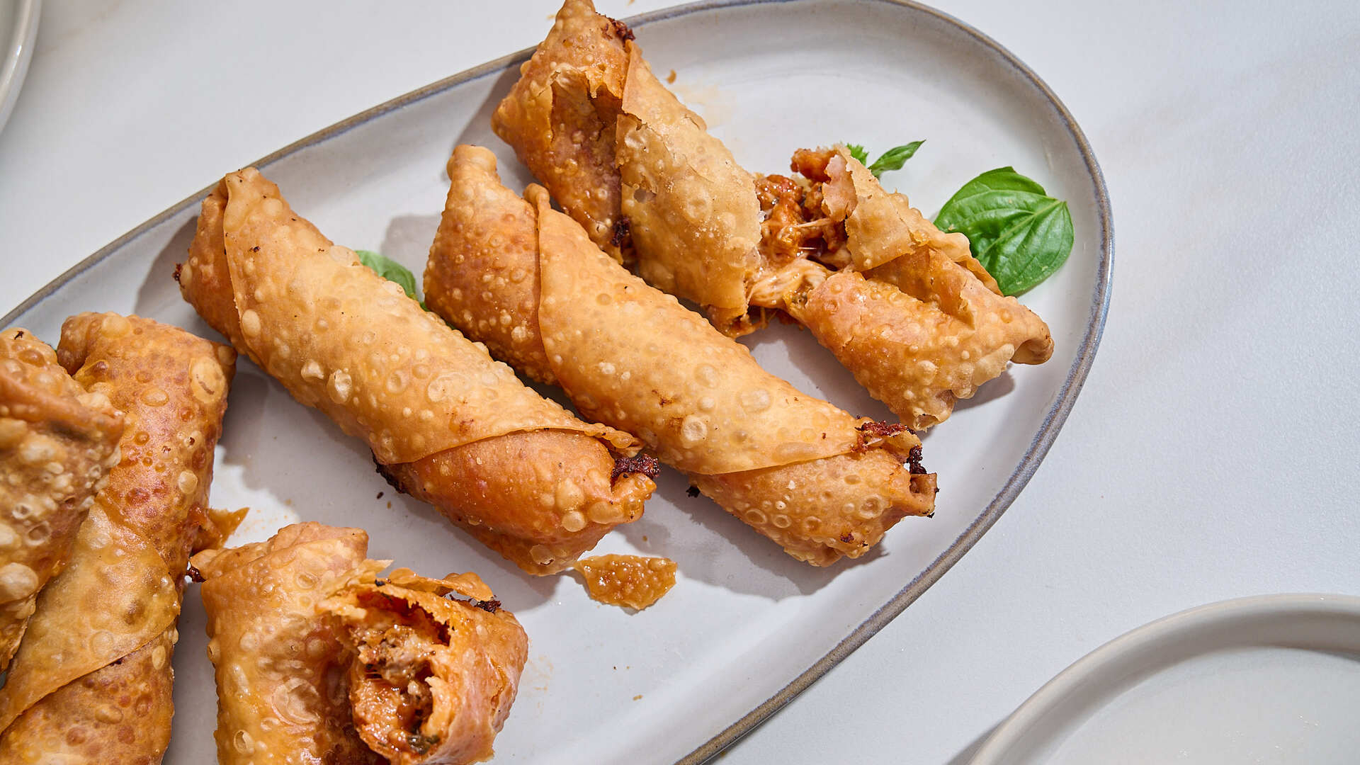 Video thumbnail for Pizza Egg Rolls With Italian Sausage Recipe