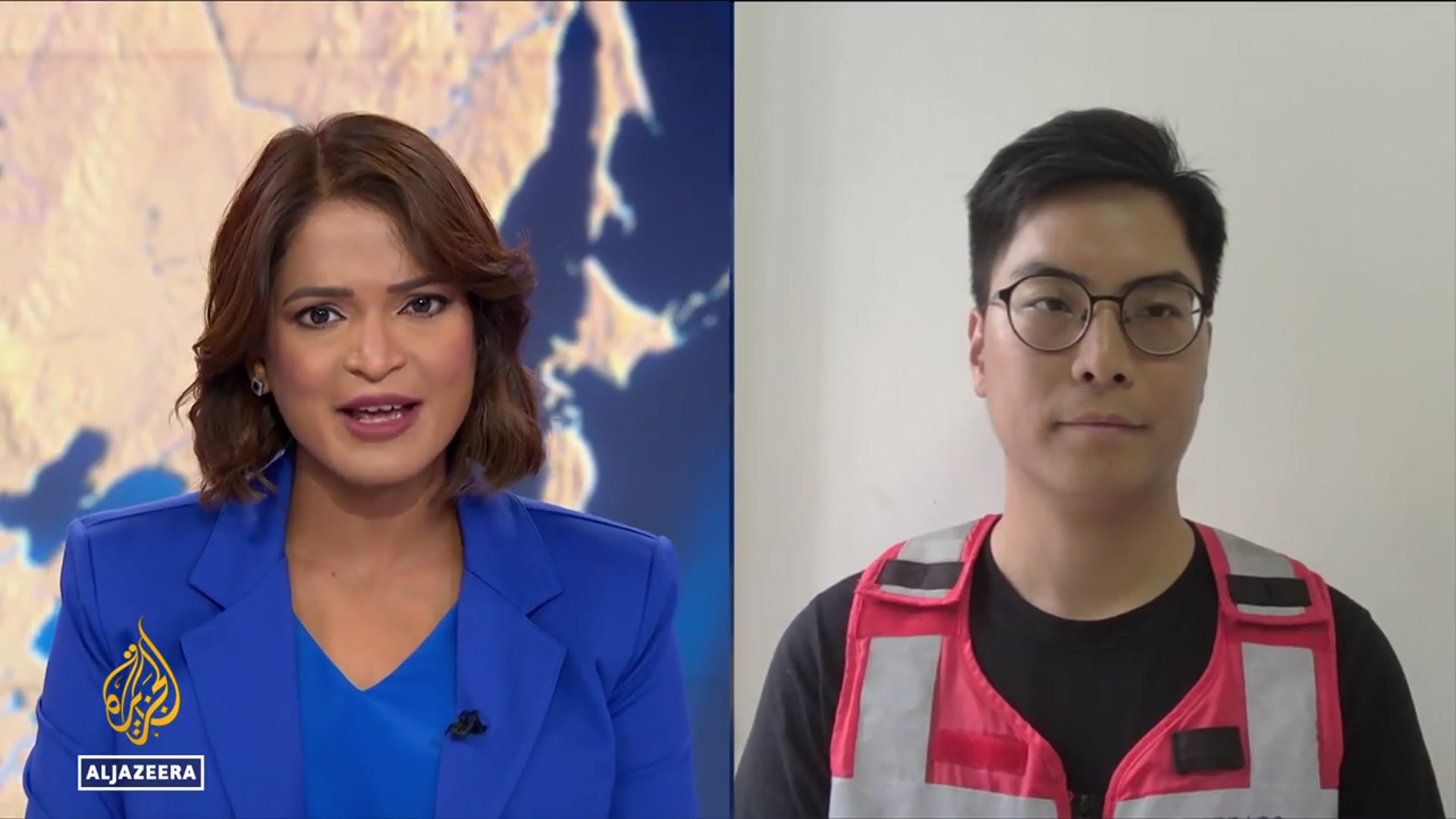 'Video thumbnail for Hong Kong on high alert as Typhoon Wipha brings heavy rain and winds'