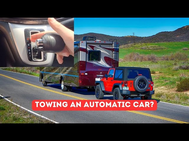 Video thumbnail for Can you flat-tow a car with AUTO transmission if it doesn’t start?