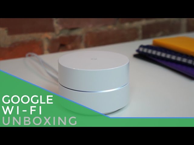 Video thumbnail for Google Wifi Unboxing And Quick Setup