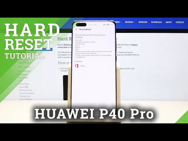 Video thumbnail for How to Factory Reset HUAWEI P40 Pro - Delete Data & Reset Settings