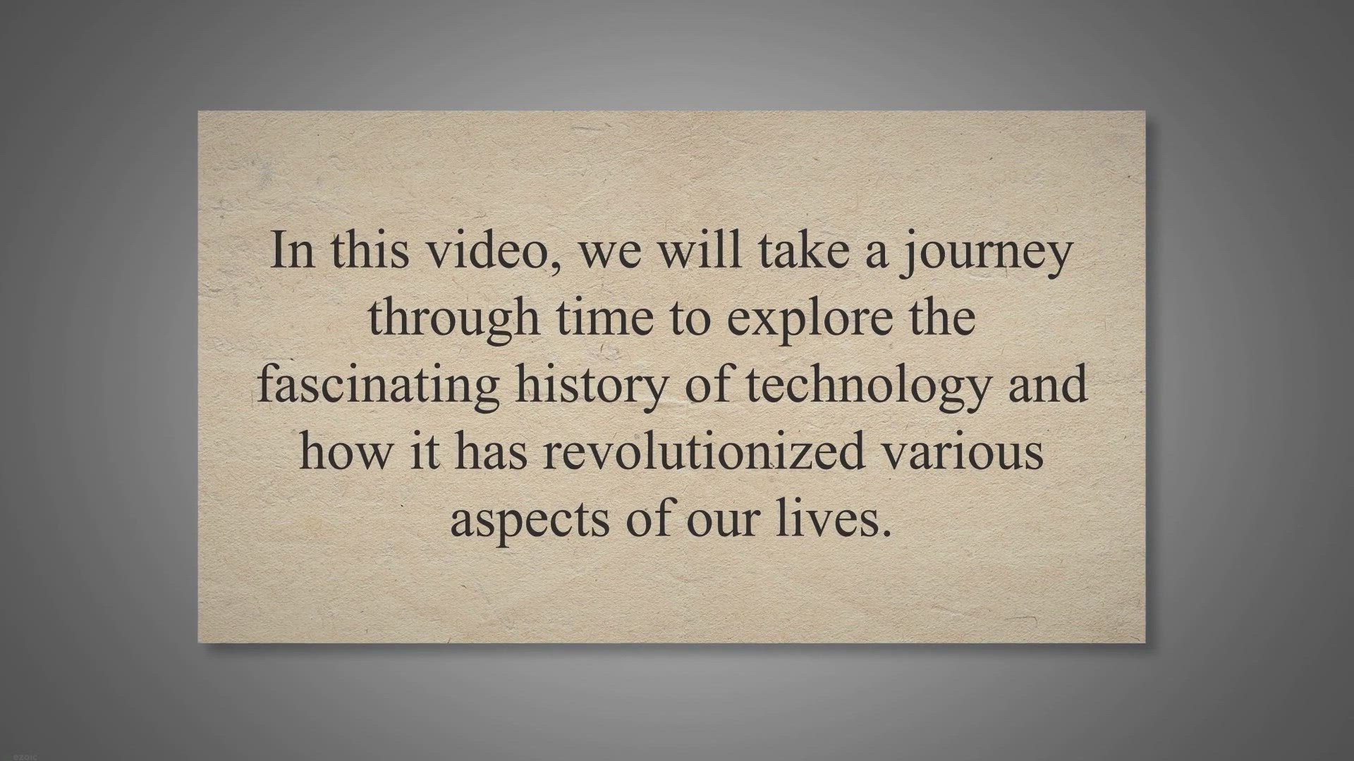 Video thumbnail for Tech Talk: Unveiling the Evolution, Advancements, and Future of Technology