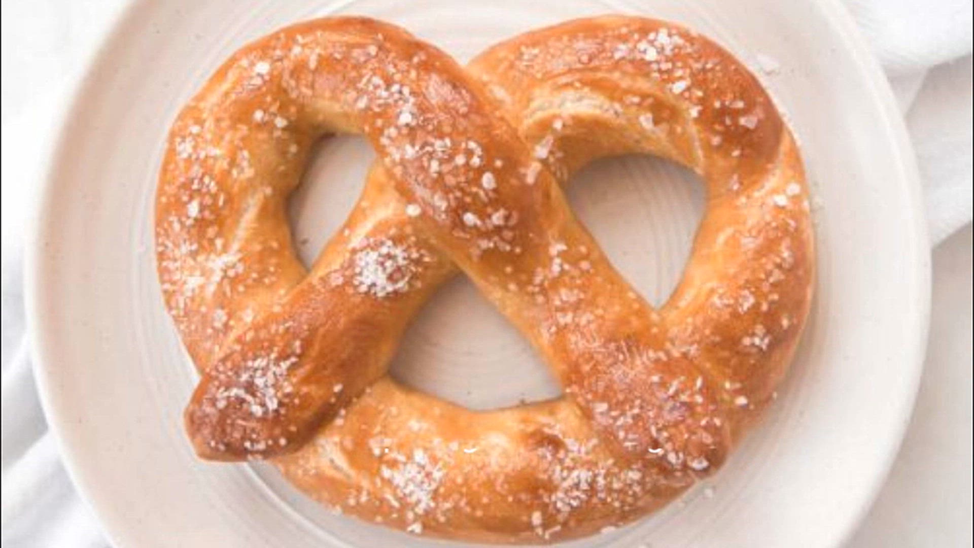 'Video thumbnail for Soft Pretzel Recipe'