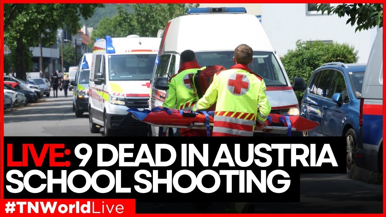 Video thumbnail for BREAKING News LIVE: Austrian Officials Brief on Deadly Graz School Shooting | Times Now World LIVE