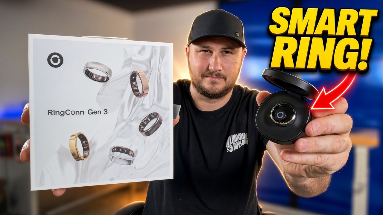 Video thumbnail for Ringconn Gen 3 - The BEST Smart Ring
