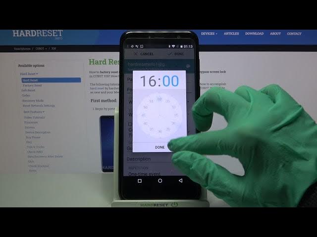 Video thumbnail for How to Add Event to Calendar on CUBOT X18