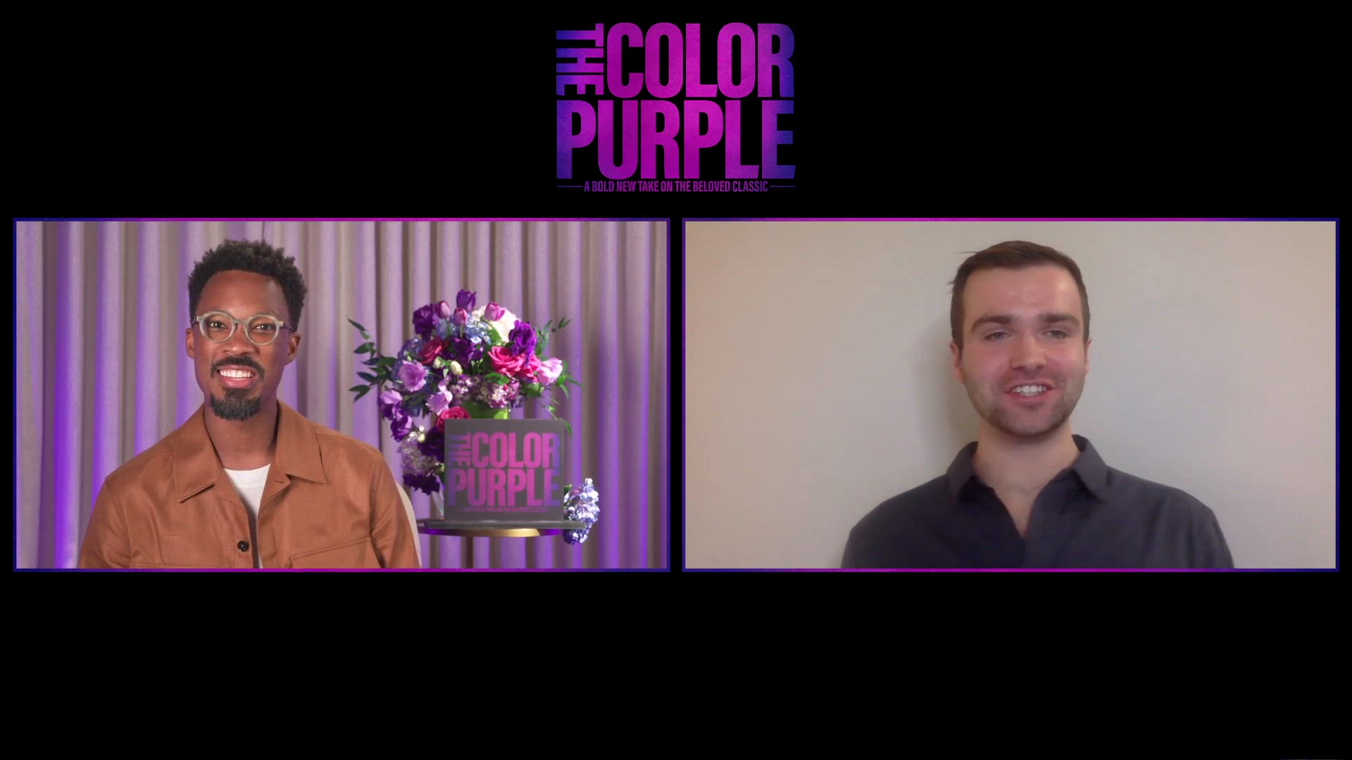 Video thumbnail for Interview: Why Corey Hawkins Wanted to Be Danielle Brooks' Harpo in THE COLOR PURPLE