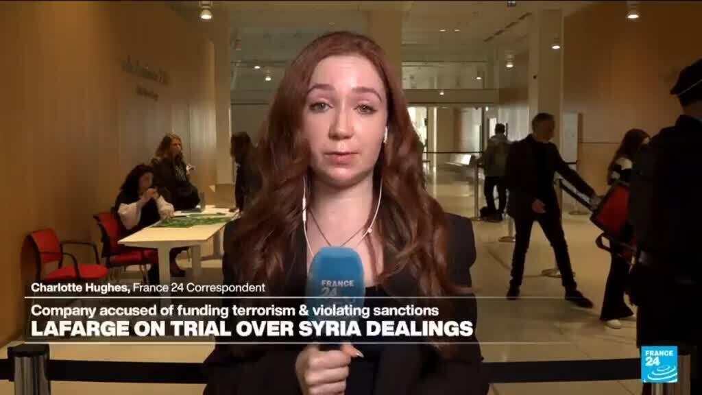 'Video thumbnail for Lafarge on trial in Paris for financing terrorism in Syria'