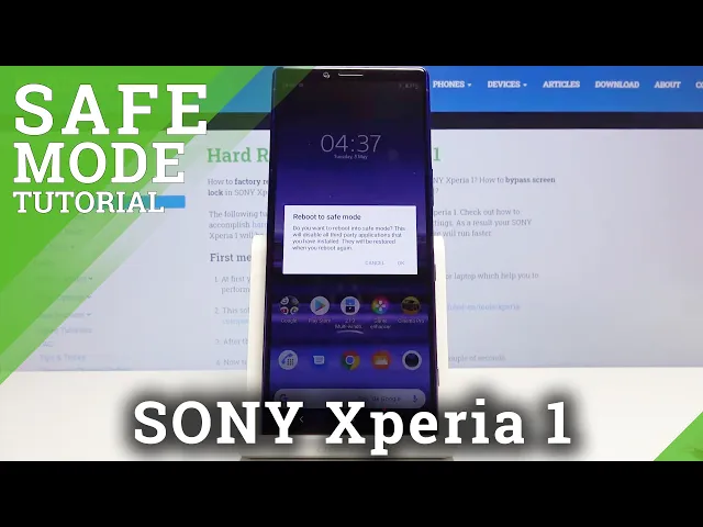 Video thumbnail for Safe Mode in SONY Xperia 1 – Diagnose System Issues