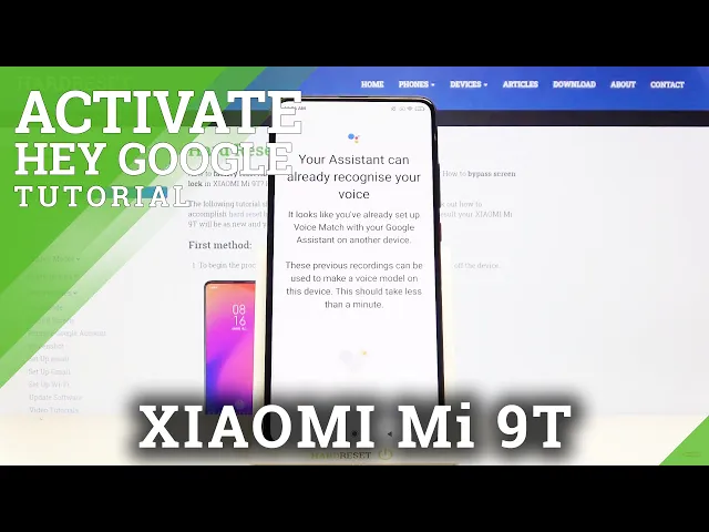 Video thumbnail for How to Activate Hey Google on XIAOMI Mi 9T – Enable Hey Google