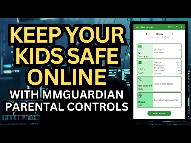 Video thumbnail for Safely Online with MMGuardian Mobile Phone Parental Controls