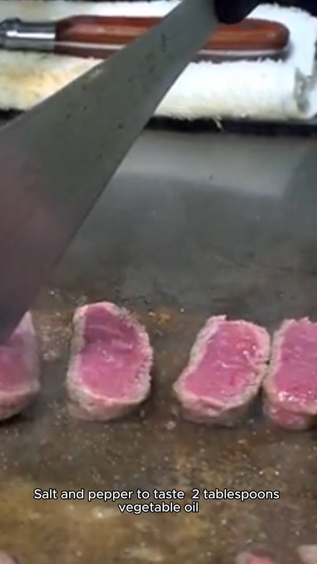 Video thumbnail for steak recipe