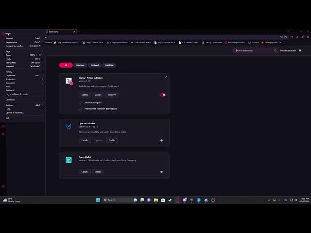 Video thumbnail for How To Manage Extensions In Opera GX