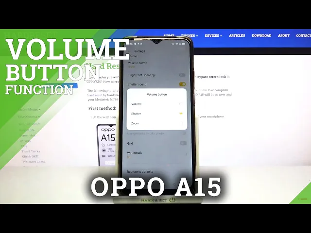 Video thumbnail for How to Change Volume Button in OPPO A15 – Set Up Volume Button