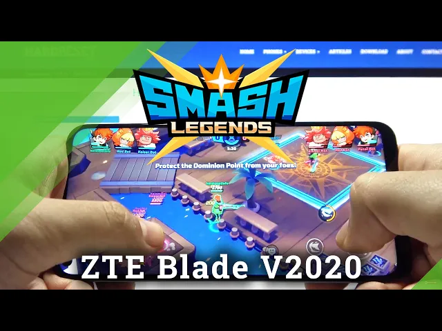 Video thumbnail for ZTE Blade V2020 5G Smash Legends Gameplay