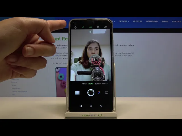 Video thumbnail for How to Enable / Disable Camera Mirror Effect in INFINIX S5 – Customize Camera Functions